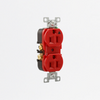 Toma Doble Polo a Tierra Aislado Naranja (sin tapa), 15A 125V, Ref WDIG5262RN, Marca Eaton (O)