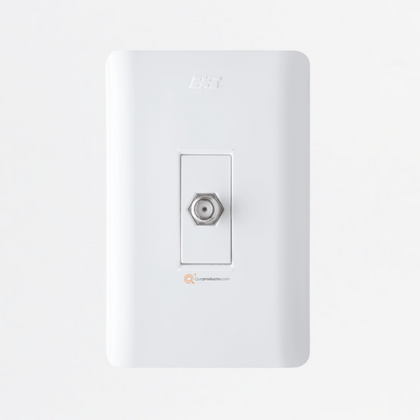 Toma Teléfono Americana 4 hilos (RJ11), Ref 15006TA4, Marca DUOMO-EXE (O)