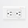 Tomacorriente D. GFCI Genesis 15A 125V 2Polos+Tierra 50/60Hz, Ref MWD130317552, Marca Schneider (O)