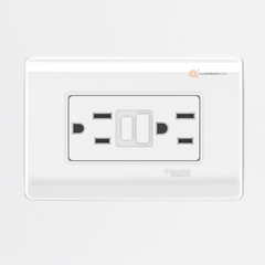 Tomacorriente D. GFCI Genesis 15A 125V 2Polos+Tierra 50/60Hz MWD130317552, Marca Schneider (Bajo Pedido)