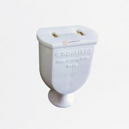 Toma Domestica 15A, 125V, IP20, Ref FT-23, Marca Kontiki (S)