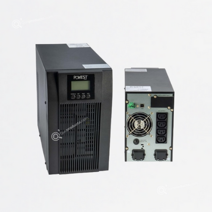 UPS Bifásica OnLine 1KVA, 4 Salidas IEC C13+BORNERA, 900W, Ref NUOLT-7652, Marca Powest (O)