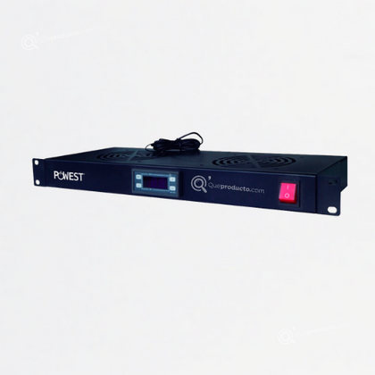 Kit de Ventilación Doble con Termostato, Ref NKITV-2318, Marca Powest (O)