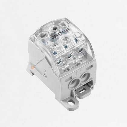 Borne, Conex brida-tornillo, Gris claro, 70 mm², 1000 V, TS 35, Ref 1562210000, Marca WeidMüller (O)