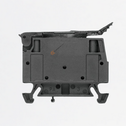 Borne Portafusibles, negro, 4mm², 500V, TS 35, V-0, G-Si. 5X20, Ref 1886580000, Marca WeidMüller (O)