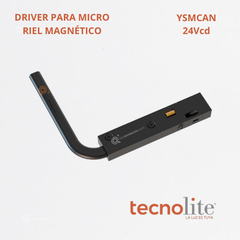 Conex. Lineal Para Riel Magnético, 24VCD, NO Dimer, Ref YSMCAN, Marca Tecnolite (Bajo Pedido)