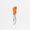 Conexión transversal (borne), insertado, naranja, 24 A, Ref 1527540000, Marca WeidMüller (O)
