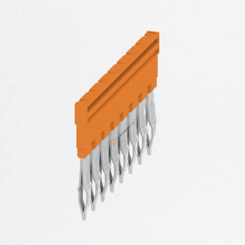 Conexión transversal (borne), insertado, naranja, 32 A, Ref 1528030000, Marca WeidMüller (Bajo Pedido)