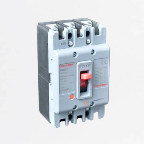 Interruptor Breaker caja moldeada 10A 3P, SERIE S63 690V, Ref SDJS10, Marca Steck (Bajo Pedido)
