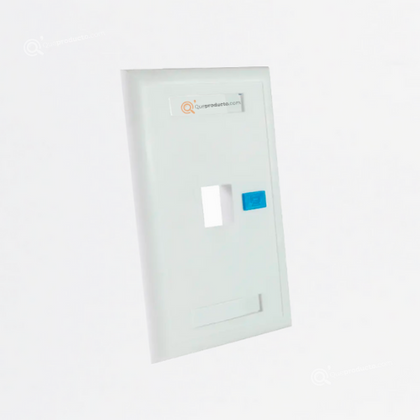 Face Plate Sencillo, Ref NFPS-0004, Marca Powest (O)