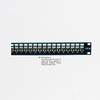 patch panel 1U Categoría 6A, 24 puertos, Ref NPP6A24-1624, Marca Powest (O)
